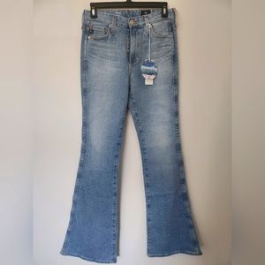 AG Adriano Goldschmied Quinne High-Rise Flare Jeans